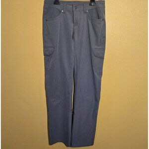 Kuhl Womens Pants 6 Gray Convertible Capris Roll Up Cargo 108846 21F 6326 Gorp‎